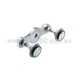 ARAÑA INOX 128 MM 2 BRAZOS RECTA CON...