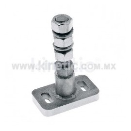 PLACA BASE SUJETA BARRA CORTA DE 5/8