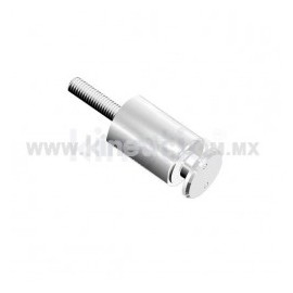 ESPACIADOR ALUMINIO DE 32X25MM C/CHAPETON...