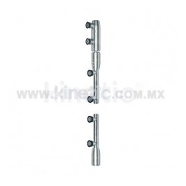 PIVOTE BARRA ACERO INOXIDABLE 2 PZS. A...