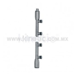 PIVOTE BARRA ACERO INOXIDABLE 2 PZS. A...