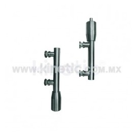 PIVOTE BARRA ACERO INOXIDABLE 2 PZS. A...