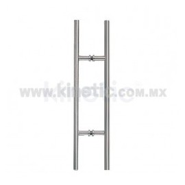 MANIJA DE TUBO ACERO INOX. REFORZADA 25 X...