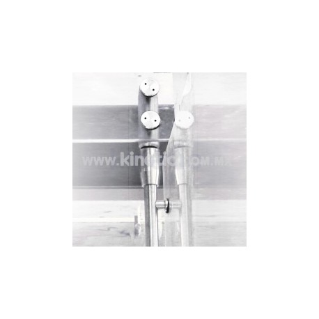 PIVOTE BARRA INOX. A DINTEL 2.40 MTS....