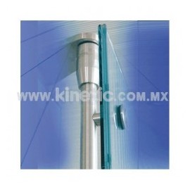 PIVOTE DE BARRA INOX. A CERR. 2.40 MTS....