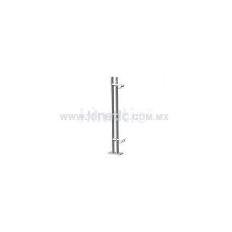 BARANDAL ALUMINIO 750 MM CON SOPORTE ACERO...