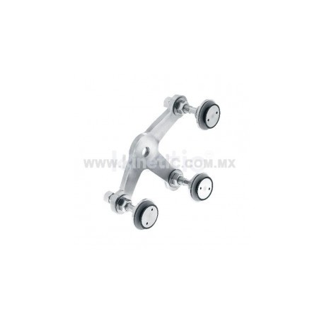 ARAÑA INOX 128 MM 3 BRAZOS CON ROTULAS...