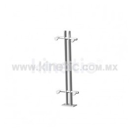 BARANDAL ALUMINIO 750 MM CON SOPORTE ACERO...