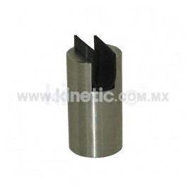 CILINDRO RANURADO ACERO INOXIDABLE 70 X 38...