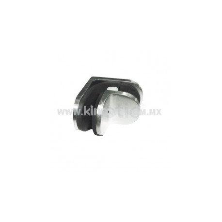 UNION 2 FIJOS ACERO INOXIDABLE A 90° P/CR....