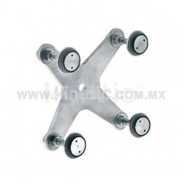 ARAÑA INOX 170 MM 4 BRAZOS CON ROTULAS...