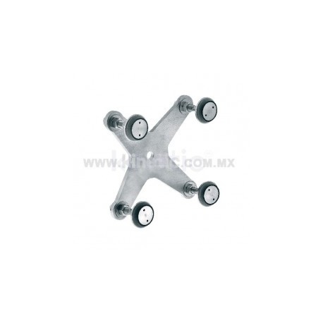 ARAÑA INOX 170 MM 4 BRAZOS CON ROTULAS...