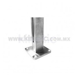 SOPORTE A PISO PARA BARANDAL SENCILLO DE...