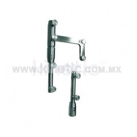 PIVOTE BARRA ACERO INOXIDABLE 2 PZS. A...