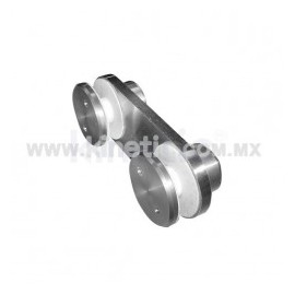 SOPORTE AC. INOX. 180° C/CHAPETON