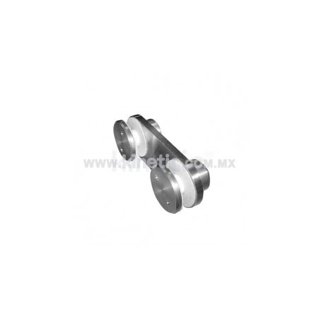 SOPORTE AC. INOX. 180° C/CHAPETON
