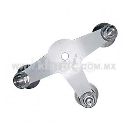 ARAÑA TIENDA ALUMINIO 128 MM 3 BRAZOS CON...