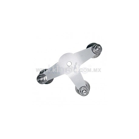 ARAÑA TIENDA ALUMINIO 128 MM 3 BRAZOS CON...