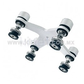 ARAÑA TIENDA ALUMINIO 128 MM 4 BRAZOS CON...