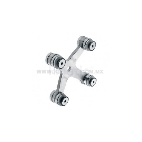 ARAÑA ACERO INOXIDABLE 128 MM 4 BR CON COJIN