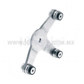 ARAÑA ACERO INOXIDABLE 170 MM 3 BR CON COJIN